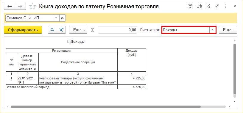Розничный Магазин На Усн Доходы